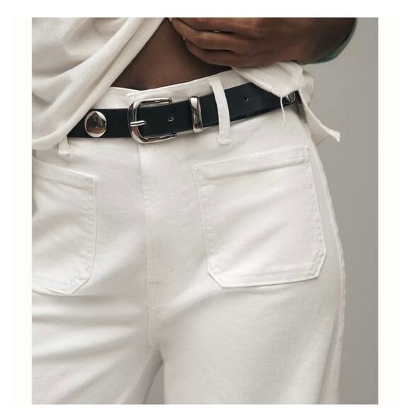 MOTHER The Undercover Sneak Wide Leg Jeans - Size 26 (New) - Picture 4 of 9